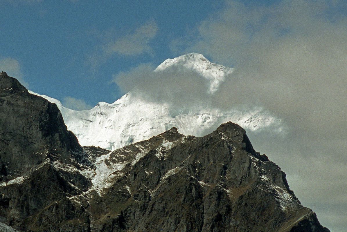 30 First Glimpse Of Everest East Kangshung Face After Leaving Joksam Camp